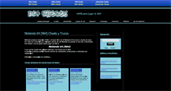 Desktop Screenshot of n64-cheats.es